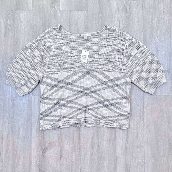 Short Sleeve Knit Top - Picture 1 of 4